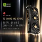 ZOTAC GAMING GeForce RTX 5090 SOLID OC 32GB GDDR7 Graphics Card, 2422MHz Boost, 21760 CUDA, 3352 AI TOPS, 512-Bit, PCIe 5.0, IceStorm 3.0, DLSS 4, Triple-Fan Cooling | ZT-B50900J-10A - Image 3