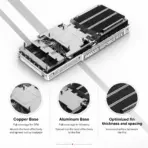INNO3D GeForce RTX 5070 TWIN X2 OC WHITE 12GB GDDR7, 2542MHz Boost, 6144 CUDA, DLSS 4, Dual 88mm Fan, 2-Slot SFF, PCIe 5.0, DP 2.1b + HDMI 2.1b - Image 6