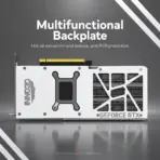 INNO3D GeForce RTX 5070 TWIN X2 OC WHITE 12GB GDDR7, 2542MHz Boost, 6144 CUDA, DLSS 4, Dual 88mm Fan, 2-Slot SFF, PCIe 5.0, DP 2.1b + HDMI 2.1b - Image 8