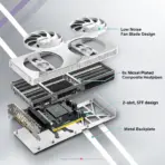 INNO3D GeForce RTX 5070 TWIN X2 OC WHITE 12GB GDDR7, 2542MHz Boost, 6144 CUDA, DLSS 4, Dual 88mm Fan, 2-Slot SFF, PCIe 5.0, DP 2.1b + HDMI 2.1b - Image 9