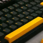 AKKO Black & Gold 3108RF Full-Size Dual-Mode Wireless (2.4GHz & USB-C) Mechanical Keyboard, Frost Pink Linear Switches, PBT Double-Shot Keycaps, Cherry Profile, 2 × AAA Batteries - Image 11