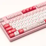 AKKO POCO Pig 3108v3 RF Full-Size Dual-Mode Wireless (2.4GHz & USB-C) Mechanical Keyboard, Frost Pink Linear Switches, PBT Dye-Sub MOA Keycaps, For Windows / macOS / iOS / Android - Image 9