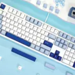 AKKO 3108RF V3 Glacier Full-Size Dual-Mode Wireless (2.4GHz & USB-C) Mechanical Keyboard, Frost Pink Linear Switches, PBT Double-Shot Cherry Keycaps, For (  Windows / macOS / Linux) - Image 14