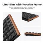 Keychron K3 Ultra 8K 75% Wireless Mechanical Keyboard, Black, Milk POM Red Switches, 8000 Hz, Bluetooth 5.2, USB-C, RGB, Hot-Swappable - Image 10