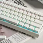 FGG MAD 60 HE RGB White 60% ANSI Gaming Keyboard with Magnetic Amber Pro Switches, 8,000 Hz Polling, 0.125 ms Latency, 0.01 mm Adjustment and RGB Backlighting - Image 7