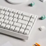 FGG MAD68 HE White 68% Wired RGB Keyboard with Magnetic Amber Pro Switches, USB Connection, Up to 8000Hz Polling Rate, PBT Keycaps, N-Key Rollover and Anti-Ghosting - Image 2