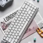 FGG MAD68 HE White 68% Wired RGB Keyboard with Magnetic Amber Pro Switches, USB Connection, Up to 8000Hz Polling Rate, PBT Keycaps, N-Key Rollover and Anti-Ghosting - Image 6