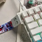 FGG MAD68 HE White 68% Wired RGB Keyboard with Magnetic Amber Pro Switches, USB Connection, Up to 8000Hz Polling Rate, PBT Keycaps, N-Key Rollover and Anti-Ghosting - Image 8