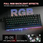 FGG MAD 68HE V2 Flagship RGB Wired Magnetic Keyboard – Compact 68% Layout, Black Design, Magneto Switches, and Hall Effect Gaming Control - Image 5