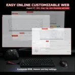 FGG MAD 68HE V2 Flagship RGB Wired Magnetic Keyboard – Compact 68% Layout, Black Design, Magneto Switches, and Hall Effect Gaming Control - Image 7