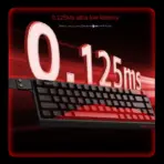 FGG MAD 68 PRO White 68% Wired Magnetic Gaming Keyboard with Gateron Jade Switches, 0.01 mm Precision, 0.1 ms Latency, 8K Polling, Aluminum Build, and RGB Lighting - Image 3