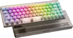 FGG TITAN 68 TURBO White 68% Wired Hall Effect Keyboard with Magneto RGB Switches, 8K Polling, 0.08 ms Latency, 512K Scan Rate, and 16.8M-Color RGB - Image 4