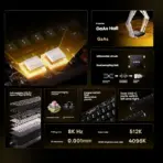 FGG TITAN 68 TURBO White 68% Wired Hall Effect Keyboard with Magneto RGB Switches, 8K Polling, 0.08 ms Latency, 512K Scan Rate, and 16.8M-Color RGB - Image 6