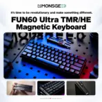 MonsGeek FUN60 Ultra SP Black 60% Wired HE Magnetic Keyboard, Glare Switches, 8K Polling, 0.01mm RT, CNC Aluminum Chassis, Side-Printed PBT & ARGB - Image 2