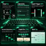 MonsGeek FUN60 Ultra SP Black 60% Wired HE Magnetic Keyboard, Glare Switches, 8K Polling, 0.01mm RT, CNC Aluminum Chassis, Side-Printed PBT & ARGB - Image 12