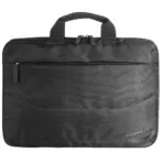 Normal Laptop Bag – Fits 15.6" Laptops, Black, Durable Water-Resistant Material, Multiple Compartments, Padded Shoulder Strap, Lightweight - Image 3