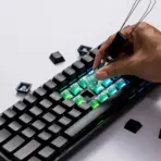 MonsGeek FUN68 HE Black 65% Wired Magnetic Keyboard, Akko Glare Switches, 8K Polling, 0.005mm RT, ARGB, Magnetic Hot-Swap & Aluminum Plate - Image 15
