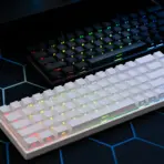 MonsGeek FUN68 HE White 65% Wired Magnetic Keyboard, Akko AstroAim Switches, 8K Polling, 0.005mm RT, 16K Scan, ARGB & Magnetic Hot-Swap - Image 11
