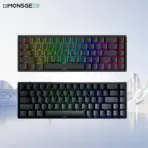 MonsGeek FUN68 HE Black 65% Wired Magnetic Keyboard, Akko AstroAim Switches, 8K Polling, 0.005mm RT, 16K Scan, ARGB & Magnetic Hot-Swap - Image 10