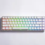 MonsGeek FUN68 HE White 65% Wired Magnetic Keyboard, Akko AstroAim Switches, 8K Polling, 0.005mm RT, 16K Scan, ARGB & Magnetic Hot-Swap - Image 16