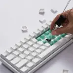 MonsGeek FUN68 HE White 65% Wired Magnetic Keyboard, Akko AstroAim Switches, 8K Polling, 0.005mm RT, 16K Scan, ARGB & Magnetic Hot-Swap - Image 15