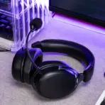 Akko Verge S9 Ultra Black Quad-Mode Wireless Gaming Headset with 53 mm N52 Drivers, Virtual 7.1 Surround, Detachable Mic, USB-C, Bluetooth, 2.4 GHz Wireless, and 2000 mAh Battery - Image 6