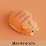 Akko Orange KATE Cat Theme Optical Mouse with Tri-Mode Bluetooth 3.0, Bluetooth 5.0 and 2.4 GHz Wireless, 1600 DPI, Ergonomic ABS Design, and 10 m Range - Image 4