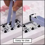 Akko 2-in-1 Keycap and Switch Puller with Stainless Steel Pulling Parts for Mechanical Keyboard Maintenance and DIY Builds - Image 2