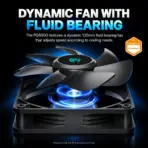 GamerStorm  by DeepCool PQ850G 850W ATX 3.1 Fully Modular Power Supply, 80 Plus Gold, PCIe 5.1 12V-2x6 600W, Japanese Capacitors & 120mm FDB Fan | BLACK - Image 7