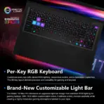 MSI RAIDER 16 MAX HX B2WJ: Intel® Core Ultra 9 290HX Plus | 32GB DDR5 RAM ; 1TB NVMe | RTX 5090 (24GB) |16-inch QHD+ 240Hz OLED Display | Per-Key RGB Keyboard | Windows 11 Pro | Core Black - Image 9