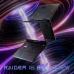 MSI RAIDER 16 MAX HX B2WJ: Intel® Core Ultra 9 290HX Plus | 32GB DDR5 RAM ; 1TB NVMe | RTX 5090 (24GB) |16-inch QHD+ 240Hz OLED Display | Per-Key RGB Keyboard | Windows 11 Pro | Core Black - Image 4