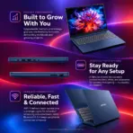 Lenov0 IdeaPad Slim 3 15IWC11 AI PC: Intel Core 7 350 | 16GB DDR5 RAM ; 512GB NVMe | Intel® Graphics | 15.3" WUXGA 120HZ Touch Display | Windows® 11 | Cosmic Blue  - Image 4