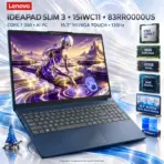 Lenov0 IdeaPad Slim 3 15IWC11 AI PC: Intel Core 7 350 | 16GB DDR5 RAM ; 512GB NVMe | Intel® Graphics | 15.3" WUXGA 120HZ Touch Display | Windows® 11 | Cosmic Blue 