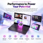 Lenovo ThinkPad E14 Gen 7 AI PC:  AMD Ryzen 7 250 | 16Gb DDR5 RAM ; 512GB NVME | Radeon  780M Graphics | 14-inch WUXGA Display | Backlit EN/AR Keyboard | DOS | BLACK  - Image 2