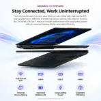 Lenovo ThinkPad E14 Gen 7 AI PC:  AMD Ryzen 7 250 | 16Gb DDR5 RAM ; 512GB NVME | Radeon  780M Graphics | 14-inch WUXGA Display | Backlit EN/AR Keyboard | DOS | BLACK  - Image 6