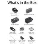 DJI Mic 2 Wireless Microphone Kit, 2 TX + 1 RX + Charging Case, 32-Bit Float, Intelligent Noise Cancelling, 250m Range, 14-Hour Recording, 18-Hour Battery, 1.1” OLED, Shadow Black. - Image 7