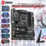 MSI Z890 GAMING WIFI6E ATX DDR5 Motherboard, LGA1851 Core Ultra Series 2, 4x DDR5 8800+ OC, PCIe 5.0, Gen5 M.2, Wi-Fi 6E, 2.5G LAN, 20Gbps USB-C & 12+1+1+1 Power