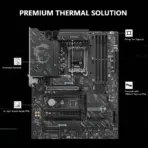 MSI Z890 GAMING WIFI6E ATX DDR5 Motherboard, LGA1851 Core Ultra Series 2, 4x DDR5 8800+ OC, PCIe 5.0, Gen5 M.2, Wi-Fi 6E, 2.5G LAN, 20Gbps USB-C & 12+1+1+1 Power - Image 4