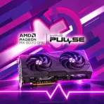 SAPPHIRE PULSE Radeon RX 9070 GRE OC 12GB GDDR6, RDNA 4, 2920MHz Boost, PCIe 5.0, FSR 4 AI Upscaling, Dual-X Cooling, HDMI 2.1b & DP 2.1a - Image 3