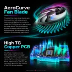 SAPPHIRE PULSE Radeon RX 9070 GRE OC 12GB GDDR6, RDNA 4, 2920MHz Boost, PCIe 5.0, FSR 4 AI Upscaling, Dual-X Cooling, HDMI 2.1b & DP 2.1a - Image 7