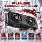 SAPPHIRE PULSE Radeon RX 9070 GRE OC 12GB GDDR6, RDNA 4, 2920MHz Boost, PCIe 5.0, FSR 4 AI Upscaling, Dual-X Cooling, HDMI 2.1b & DP 2.1a