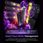 AsiaHorse UMBRA V2 ARGB PWM Fan Hub, 10-Port 5V ARGB Controller, Up To 50 Devices, 120 LEDs Per Port, Dual PWM Control, Custom Profiles & SATA Power - Image 6