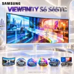 Samsung ViewFinity S6 S65TC 34-inch UWQHD 100Hz 1000R Curved Monitor, 5ms, HDR10, Thunderbolt 4 90W, KVM, FreeSync, LAN, USB Hub & 5W×2 Speakers, Height Adjustable Stand, Tilt, Swivel | WHITE 