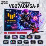 ASUS TUF Gaming VG27AQM5A-P 27" QHD 300Hz Fast IPS Monitor , 0.3ms GTG , ELMB Sync , 95% DCI-P3 , HDR10 , G-SYNC Compatible , FreeSync Premium , Dual 2W Speakers , Gaming AI &  Shadow Boost | No Stand Included