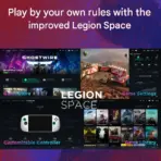 Legion Go S 8APU1 Handheld Gaming Console : AMD Ryzen Z1 Extreme | 32GB DDR5X-7500 RAM ; 1TB NVMe | 8-inchWUXGA IPS Touch 120Hz Display | Radeon Graphics | SteamOS | Nebula Nocturne  - Image 9