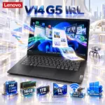 LENOVO V14 G5 IRL: Intel Core 7 240H | 16GB DDR5 RAM ; 1TB NVMe | Intel® UHD Graphics | 14-inch FHD Display | Windows 11 | Business Black