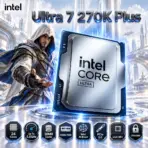 Intel Core Ultra 7 270K Plus Desktop Processor, 24 Cores, Up To 5.5GHz, 36MB Cache, DDR5-7200, Intel AI Boost, PCIe 5.0, LGA1851, Unlocked | TRAY ● NO BOX