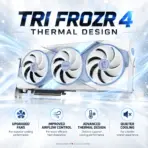 MSI GeForce RTX 5070 Ti 16G FRIEREN EDITION OC, 16GB GDDR7, 8960 CUDA Cores, 2580MHz Extreme Clock, TRI FROZR 4, Dual BIOS & Collector Gift Bundle | G507T-16FEC - Image 4