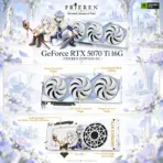 MSI GeForce RTX 5070 Ti 16G FRIEREN EDITION OC, 16GB GDDR7, 8960 CUDA Cores, 2580MHz Extreme Clock, TRI FROZR 4, Dual BIOS & Collector Gift Bundle | G507T-16FEC - Image 3