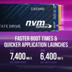 NY CS2340 1TB M.2 NVMe Gen4 x4 SSD Complete Upgrade Kit, Up To 7400/6100MB/s, USB 3.2 Transfer Adapter & Acronis Transfer Software | M280CS2340-1TBKIT-RB - Image 3